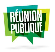 RÉUNION PUBLIQUE,