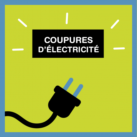 COUPURES D'ÉLECRICITÉ SUR LA COMMUNE DES BOIS D'ANJOU