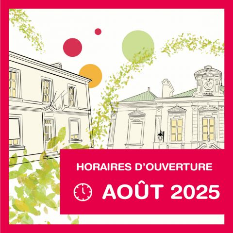 Horaires d'ouverture des mairies