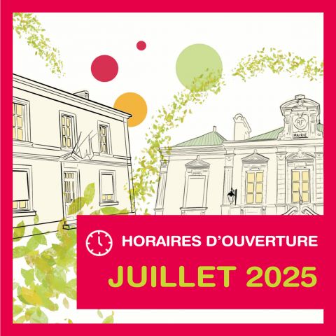 Horaires d'ouverture des mairies