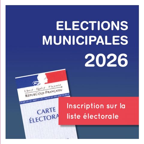 Inscrivez-vous sur la liste électorale !