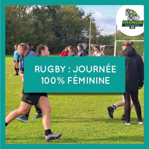 Première journée 100% féminine Rugby Club des Bois d'Anjou