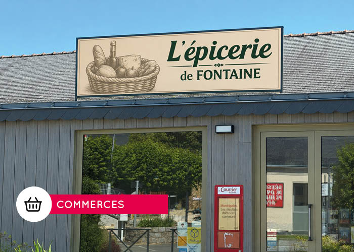 Réouverture de « L&rsquo;épicerie de Fontaine »